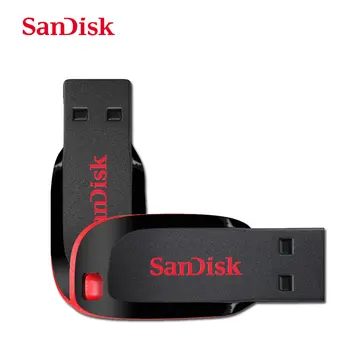Unitate Flash USB SanDisk 128GB Mini Pen Drive 64GB Pendrive 32GB USB 2.0 Flash Drive 16GB Memory stick 8GB USB disk