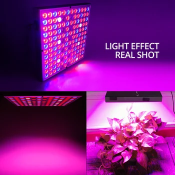 KARWEN 45W LED-uri Cresc de lumină de creștere a Plantelor lampa cu Spectru Complet pentru Interior cu efect de Seră să crească cort CONDUS Plantele cresc de lumină