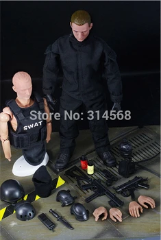 1/6 Scară NB06A de sex Masculin Soldat Model de 12 inch Swat SDU Garnituri Set Complet Cifrele de Acțiune cu Uniforme Militare de Luptă Armată Jocuri, Jucării