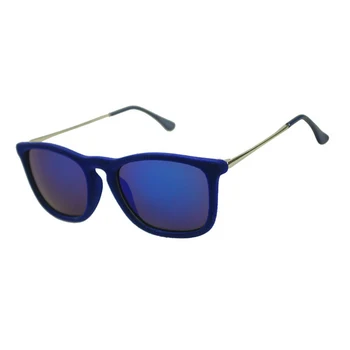 Moda Flocking Cadru Metalic ochelari de Soare Pentru Iarna Barbati Femei Catifea Ochelari Gradient Flash Oglindă Lentile UV400 Ochelari de vedere L3