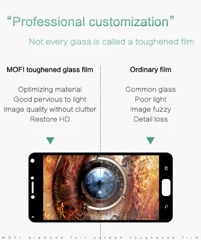 Mofi Premium 2.5 D Sticlă Călită Film Explozie Dovada Protector de Ecran Pentru Asus ZenFone 4 Max ZC554KL 5.5