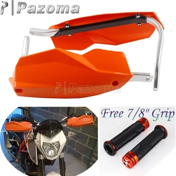 Orange Motocicleta 22/28 mm Perie de Mână Paznici Enduro Off Road, Motocross Pentru EXC SMR XC XCF SX SXF FE TE 125 250 300 TE300 TE250 TC