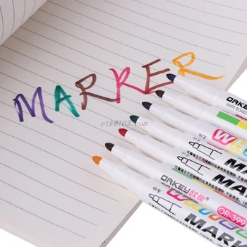 12 Culori Whiteboard Marker Non Toxice Care Se Șterg Mark Semn Fine One Set De Aprovizionare De Birou Școală Alimentare Cu Elevii
