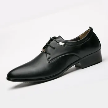 Italiană Negru Formale Pantofi Barbati Mocasini Rochie de Mireasa Pantofi de Barbati din Piele de Brevet Pantofi Oxford pentru Barbati încăltăminte într-Hommes En Cuir Noi
