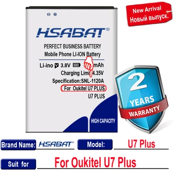 HSABAT 3750mAh Baterie pentru Oukitel U7 PLUS Baterii Bateria Batterij Acumulator AKKU