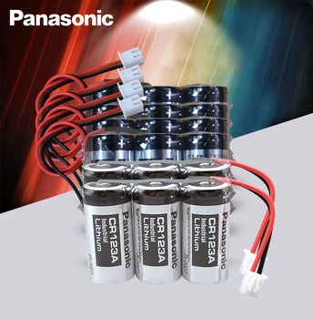 10buc Original Panasonic 3V CR123A CR17345 DL123A EL123A 3pc cu plug special contor de apa, contor de energie electrică și gaze metru