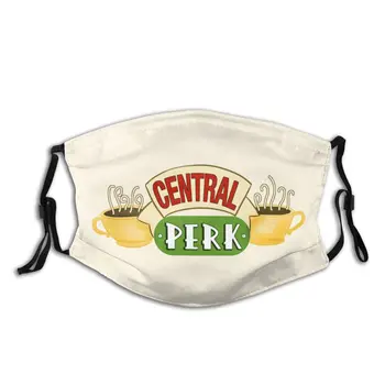 Central Perk Prieteni Bărbați Femei Reutilizabile Masca de Fata Anti-Ceață Capac Protecție Praf Respirat Inabusi Masca cu Filtre