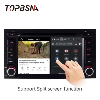 TOPBSNA Octa nuclee 4G+64G Android 10 Car DVD Player Pentru Seat Leon 2016 2017 WIFI GPS Navi Stereo 2 Din Radio Auto Video