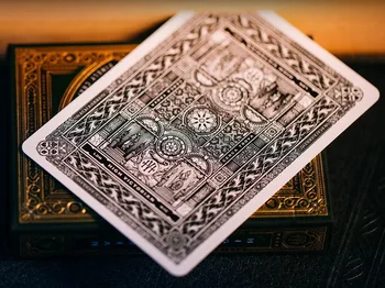 Mare Victorian Carti de Joc Teorie 11 Lux Punte Poker Dimensiune USPCC Limited Edition Nou Sigilat Carduri de Magie Trucuri Magice elemente de Recuzită