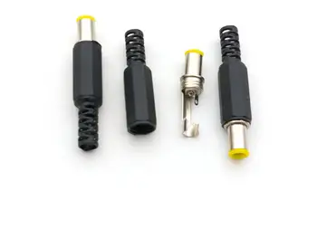 100 Buc 6.0 mm x1.2mmx 9mm DC Priza de Putere Plug connector