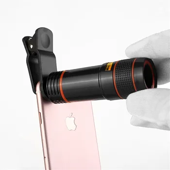 8x Zoom Optic Telefon Mobil Obiectiv Telescop HD Telescop aparat de Fotografiat Lentilă Cu Clip Pentru iredmi nota 7 iphone Samsung Galaxy Xiaomi ipad