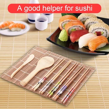 De Vânzare la cald 9Pcs/Set Diy Sushi Maker Set de Orez Mucegai Bucătărie a Face Sushi Kit de Instrument Sushi Mucegai Instrumente de Gătit Set De Sushi Bucătar