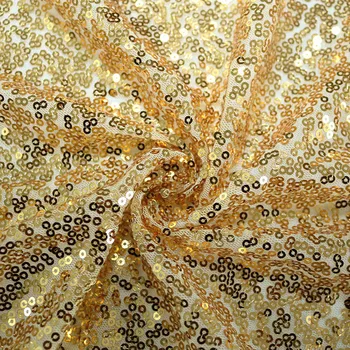 De lux de Aur Sequin Masă Sclipici Rotund Dreptunghiular Brodate fete de Masa pentru Petrecerea de Nunta Decor de Crăciun