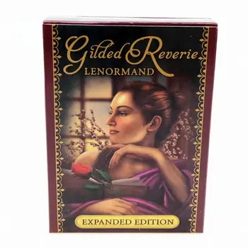 Aurit Reverie Lenormand Văzător Card Englezesc Complet 47 De Cărți De Tarot Divinație Soarta