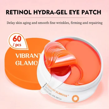 60pcs Retinol Ochi Măști de Colagen Plasture pentru Ochi Hidratant Anti-Imbatranire, Elimina Cercurile Intunecate de Sac Ochi pentru Fermitate pentru Ochi Creme de Îngrijire