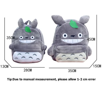 Totoro Copii Rucsac De Plus Baby Sac De Școală Adolescenți Geantă De Umăr Copil Hayao Miyazaki Jucarii Baiat Fata Ghiozdane Mochila