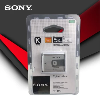 Original Sony NP-BK1 NP-BK1 aparat de Fotografiat Baterie DSC W190 S750 S780 S950 S980 W370 W180 DSC-W190 S750 DSC-S780 DSC-S950 DSC-S980