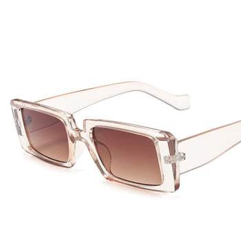 Vintage Retro Dreptunghi ochelari de Soare Negri Femeie 2020 Ochelari de Designer de Brand de Lux de Sticlă Soare Oculos gafas UV400 Ocean