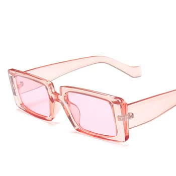 Vintage Retro Dreptunghi ochelari de Soare Negri Femeie 2020 Ochelari de Designer de Brand de Lux de Sticlă Soare Oculos gafas UV400 Ocean