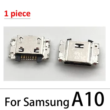 50Pcs，Conector Micro USB Port de Încărcare Pentru Samsung Galaxy A10S A10 / Pentru Moto E5 Juca Jack Plug