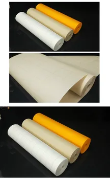 100M Hârtie de Orez Chinezesc Caligrafie Crearea Rând Jumătate-Coapte Rola de Hârtie Xuan cu Grile Pictura Chineză Xuan Actele de Trei Culori