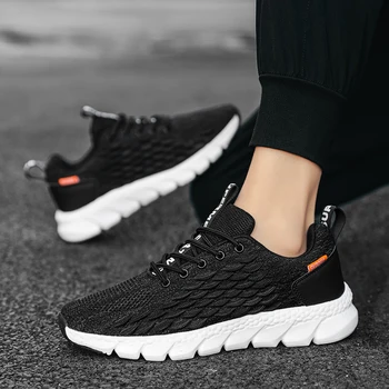 La modă pantofi pentru bărbați portabil respirabil rularea pantofi sport pantofi confortabil pe jos, jogging casual pantofi de Amortizare