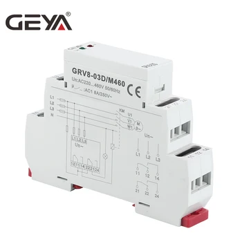 Transport gratuit GEYA GRV8-03 Tensiune Releu de Monitorizare a fazelor și cădere Fază de Protecție Releu 8A 10A 1SPDT 2SPDT