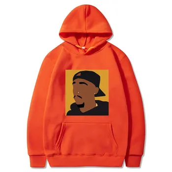 Tupac Shakur 2Pac Moda Hanorac Barbati Vrac Pulover Hoodie de Toamna cu Maneci Lungi Populare Hanorace mi-e Dor de 2Pac.Hip-Hop-Hanorace Fleece