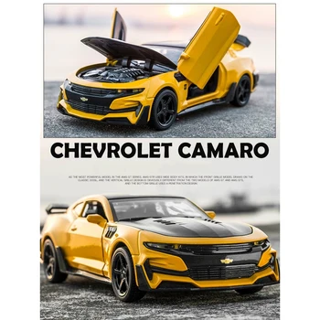 1/32 Diecasts & Vehicule de Jucărie fast and Furious Chevrolet Camaro Model de Masina de automobile de Colectare de Jucării Pentru Copii de Craciun Cadou