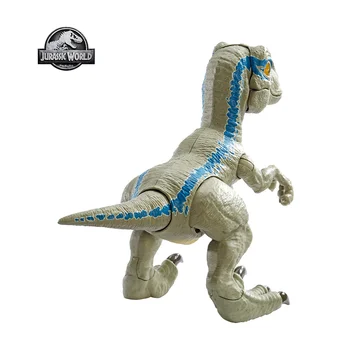 Jurassic World Albastru Dinozaur Velociraptor Jucării Primitive Pal Tyrannosaurus Efecte de Sunet de Acțiune Figura Jucării pentru Copii Cadou GFD40