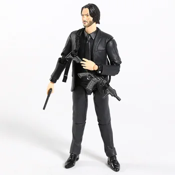 Mafex 070 John Wick Keanu Reeves PVC Figura de Acțiune Comun Mobile Model de Jucarie Figurina