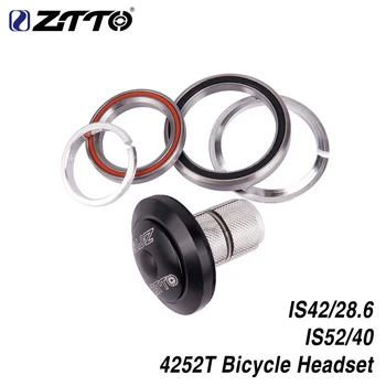 ZTTO 4252T MTB Biciclete Road Biciclete Cască 42mm 52mm CNC 1 1/8