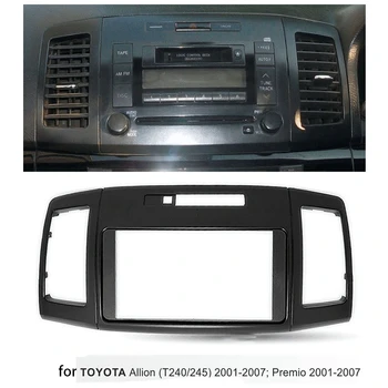 DIN dublu Stereo Instala Dash Kit Radio Angel Fascia DVD Panou de Placă pentru Toyota Premio 2001-2007
