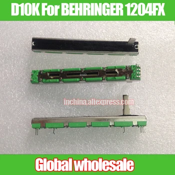4buc Direct Slide Potențiometru D10K Pentru BEHRINGER 1204FX / 75mm Fader D103 Lungime Mâner 15MMC 6 metri