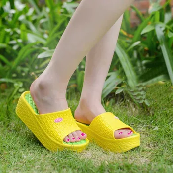 SAGACE pantofi de femeie Tălpi Groase de Moda de Vară EVA Platforma Pantofi Pene toc Plaja Gaura Pantofi pantofi pentru femeie sandale 2020 JAN11