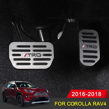 Pentru Toyota Corolla, RAV4 2016 2017 2018 Masina Accelerator de Gaze Pedalei de Frână Non Alunecare Pedalei Tampoane de Acoperire Accesorii Styling
