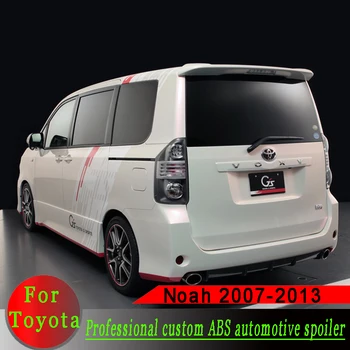 Pentru Toyota Noah / Voxy 2007-2012 aripa spate spoiler alb sau negru sau grund DIY culoare material ABS spoiler