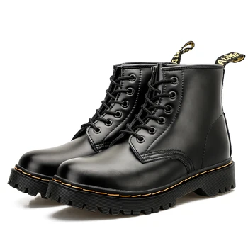 Femeile Martins pantofi din Piele de Înaltă Top de Moda de Iarnă Caldă pantofi de Zăpadă Dr. Motocicleta Cizme Glezna Cuplu Unisex Doc 35-41 cizme
