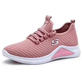 Pantofi de alergare pentru Femei 2021 Coș Femme Adidași Confortabil Respirabil Non-alunecare, rezistent la Uzura în aer liber de Mers pe jos Pantofi Sport