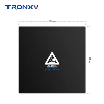 Tronxy Original Aprovizionare 500*500 mm Focar autocolant Negru Banda de Mascare 3D Platformă de Căldură pat Placă de Platforma 3d Printer Accesorii