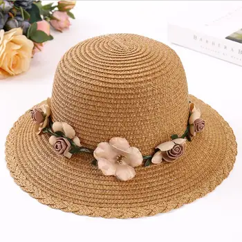 Stil coreean Vara Cozoroc-Protectie UV Palarie de SOARE pentru FEMEI Cununa Rece de Protectie solara Plaja Pălărie de Paie Pălărie