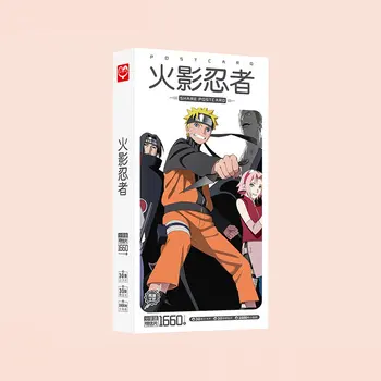 1660pcs/Cutie Naruto cărți Poștale Anime Post Mesaj de Card Card Card Cadou