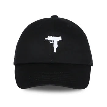Noul AK UZI Pistol de Model de Broderie Sapca Unisex Culoare Solidă Reglabil Mișcare Hip-Hop Pac Adult Pălărie 2021