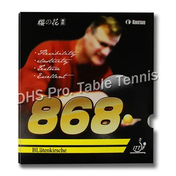 2x ITTF a Aprobat KOKUTAKU 868 de Tenis de Masă de cauciuc, ping-pong cauciuc Mai bun Control