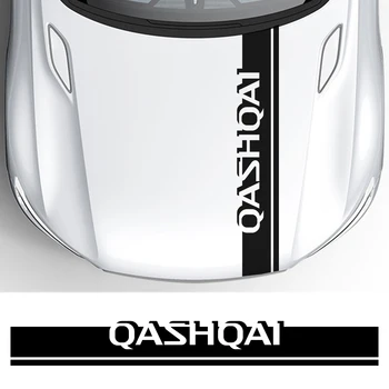 Auto Motor Capota Decor Decalcomanii Pentru Nissan Qashqai J10 J11 Capota Mașinii Acoperă Trim Dungi Grafice Autocolante De Vinil, Accesorii