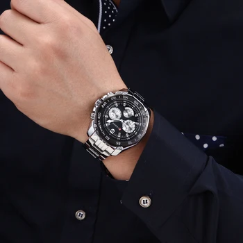 Curren ceasuri barbati quartzwatch relogio masculino militară de lux ceasuri de mână de moda casual Rezistent la apă armata sports8077