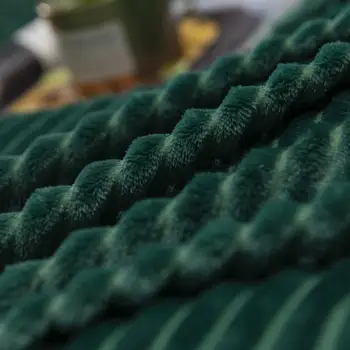 Bonenjoy Pături pentru Paturi de Culoare Verde Flanel Coral Pături de Lână Moale Cuvertură de pat Single/Queen/King Size Thow Pături