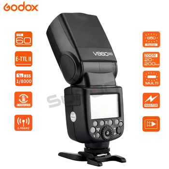 Godox V860II-C/N/S TTL HSS Flash Speedlite cu 2000mAh Li-pe Baterie aparat de Fotografiat Flash +XIT Wireless Trigger pentru Canon/Nikon/Sony