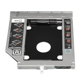 Al 2-lea HDD Caddy 9.5 mm SATA 3.0 Dual LED SSD HDD Caz Cabina pentru HP ProBook 440 445 450 455 470 G0 G1 G2 DVD/CD-ROM