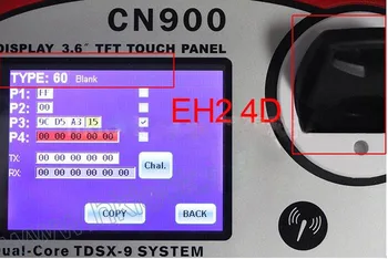 EH2 Cloneable Cip Electronic pentru a Copia 4D Cip PENTRU TANGO (TP06/19)